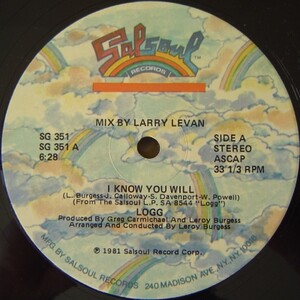 I Know You Will by Logg (Single, Boogie): Reviews, Ratings